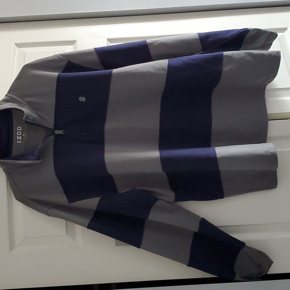 Izod quarter zipper long sleeve pullover